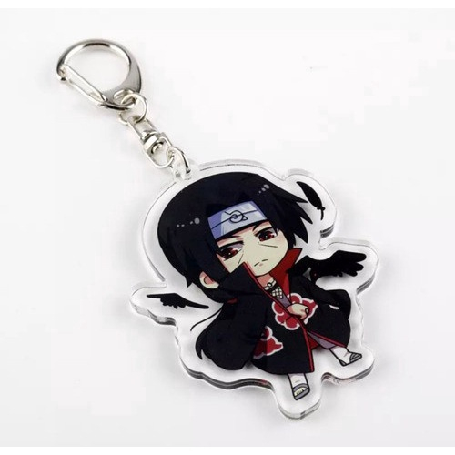 Em promoção! Naruto Akatsuki Itachi Nuvem Vermelha Chaveiro Anime