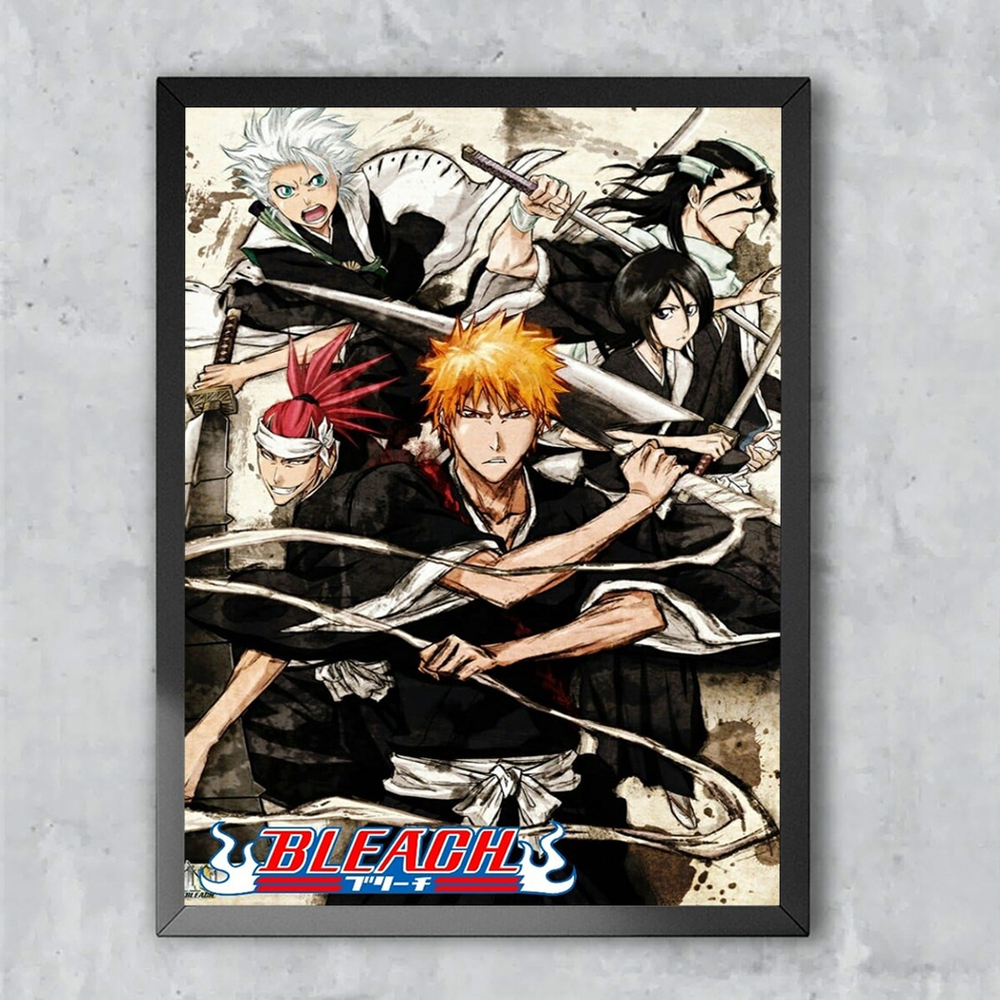 Quadro com moldura bleach hd 20