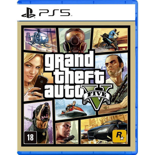 Jogo Gta 5 Grand Theft Auto V Para Ps5 Mídia Física em Promoção na  Americanas