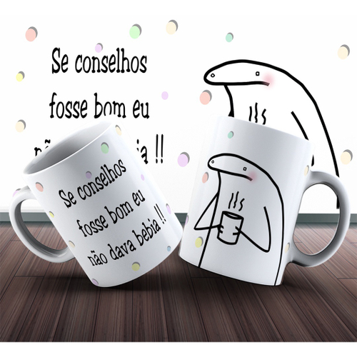 Caneca Meme Flork Bastão Basebal 325ml Xícara Envio Imediato Cerâmica Café  Xicara Caneco Leite Quente Chá Envio Imediato no Shoptime