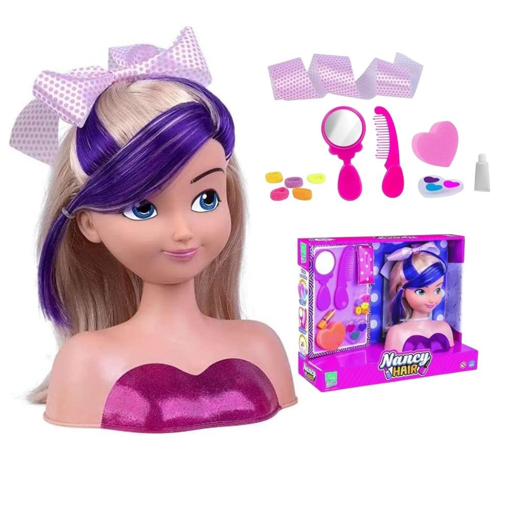 Boneca Nancy Hair Para Pentear E Maquiar – SUPER TOYS – Maior Loja de  Brinquedos da Região