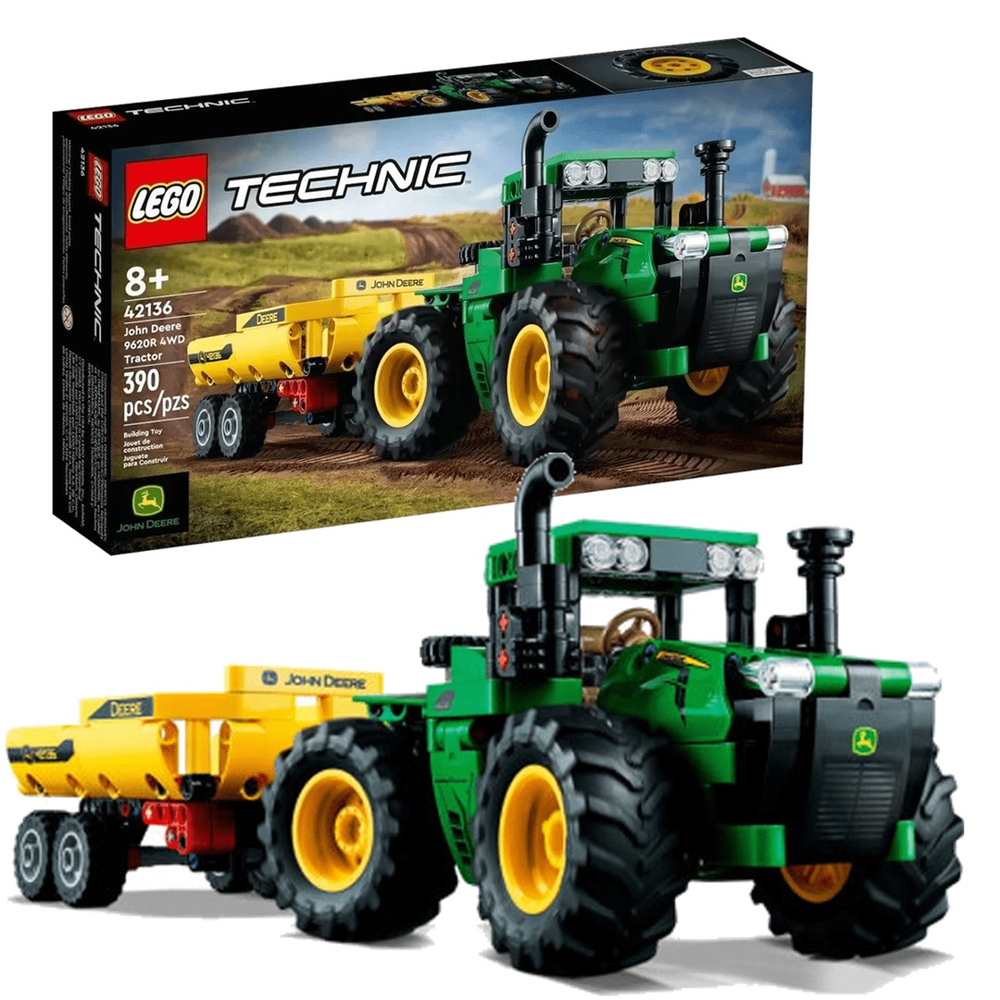 Lego Technic 42136 - Trator John Deere 9620R 4WD