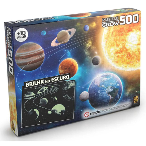 Jogo Quebra Cabeça Sistema Solar 108 Peças - Bom Preço Magazine