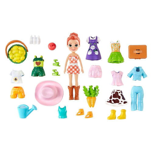 Mini Estojo e Playset com Mini Boneca Polly Pocket - Unicôrnio Rosa - Pet  Connects - Mattel - superlegalbrinquedos