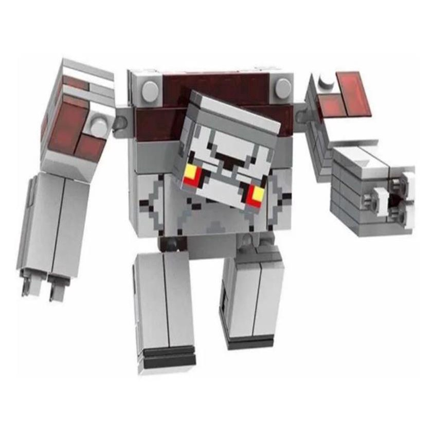 Boneco Minifigure Blocos De Montar Valorie Minecraft no Shoptime