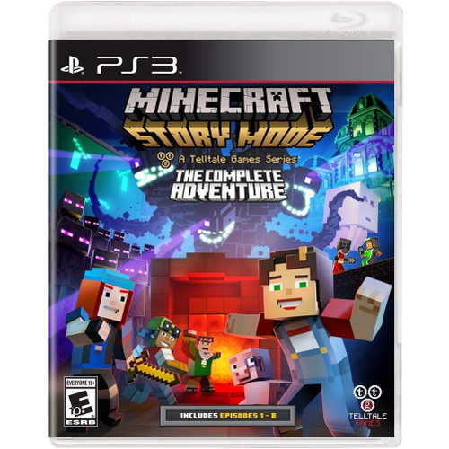 Jogo minecraft story mode the complete adventure PS4 em Promoção na  Americanas