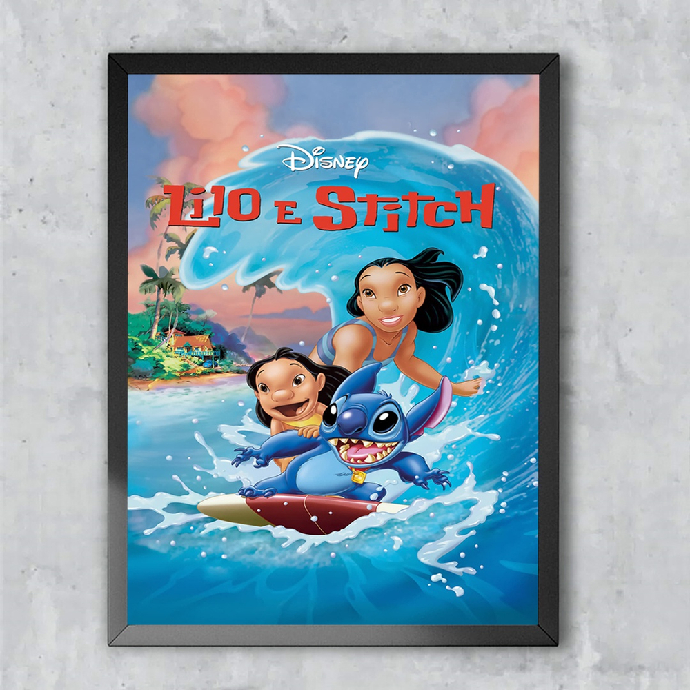 Quadro Decorativo Poster Vida De Inseto Filme desenho disney Emoldurado  30x42cm