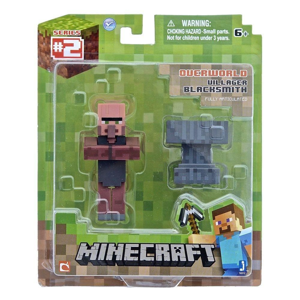 BONECO MINECRAFT - SERIES 2: ALDEÃO FERREIRO