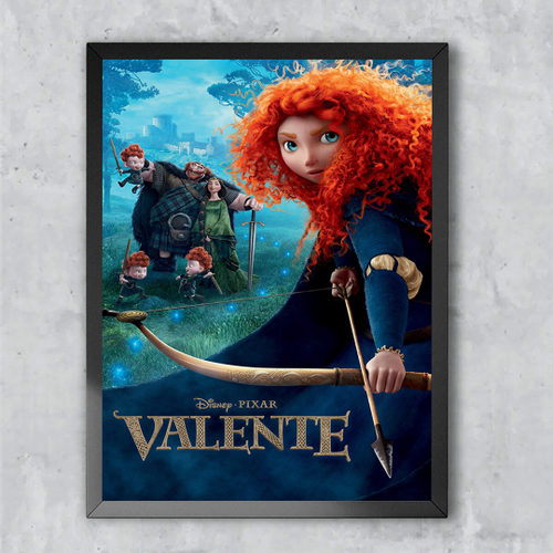 Quadro Decorativo Poster Vida De Inseto Filme desenho disney Emoldurado  30x42cm