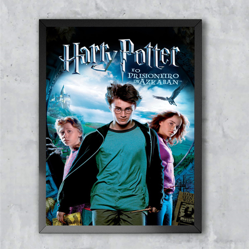 Quadro Decorativo Emoldurado Filme Harry Potter e a Pedra