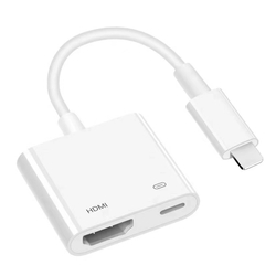 Cabo Adaptador iPhone Para Hdmi Espelhar Tela iPhone iPad Tv Menor preço em Cabo Adaptador iPhone Para Hdmi Espelhar Tela iPhone iPad Tv