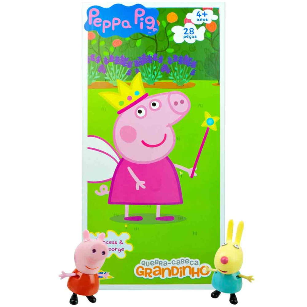 Casinha Peppa Pig e Rebeca