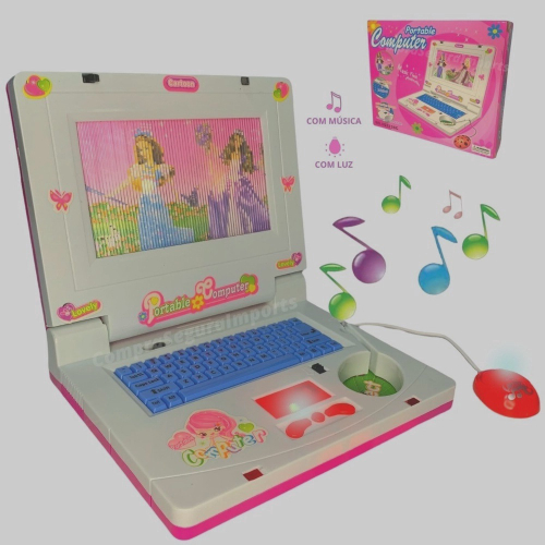 Brinquedo Infantil Mini Notebook Laptop Com Jogos e Músicas em Promoção na  Americanas