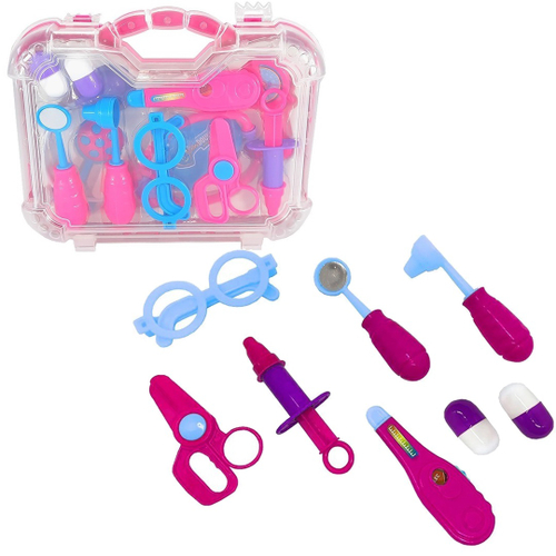 Maleta Kit Dentista Medico Brinquedo Infantil Rosa Menina em Promoção na  Americanas