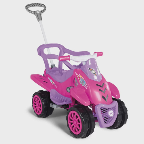 Motoca Carro de Passeio Infantil Velotrol Lelecita Rosa - Loja Zuza  Brinquedos