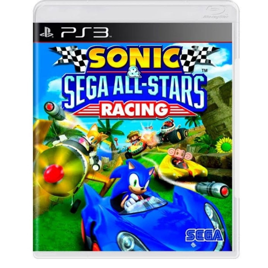 Jogo Sonic sega all-star racing PS3 novo original em Promoção na Americanas