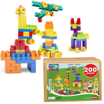 Kit infantil 1000 multiblocos kids-pecinhas criativas desenvolvimento  infantil-peças-blocos-rodinhas para montar em Promoção na Americanas