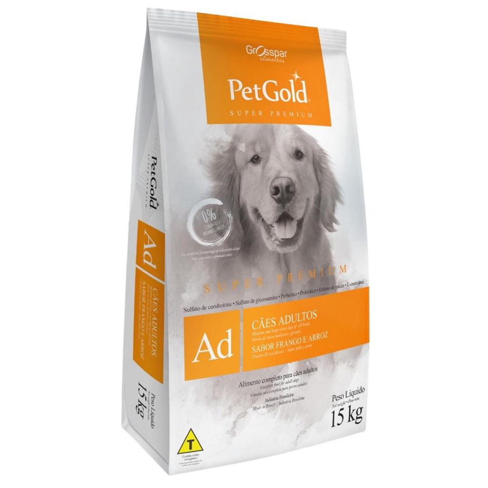 Ra o Cachorro Super Premium Pet Gold 15Kg em Promo o na Americanas