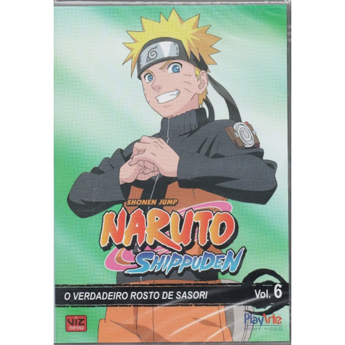 Naruto Shippuden Dvd Vol. 06 O Verdadeiro Rosto De Sasori em Promoção na  Americanas