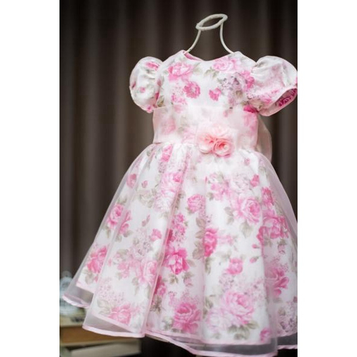 Vestido store organza infantil