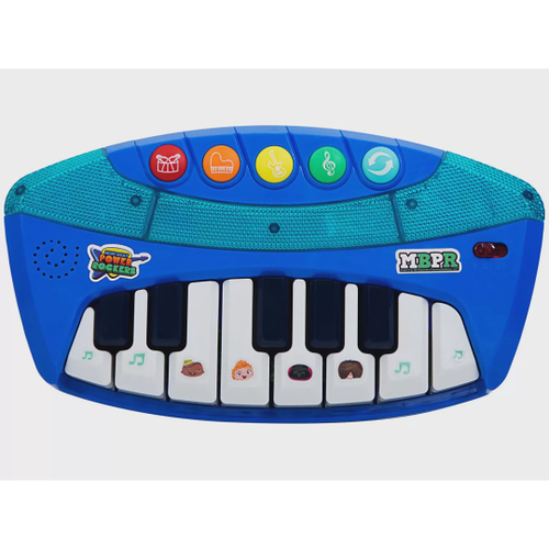 Novo Teclado Infantil Power Rockers Fun