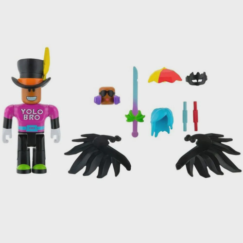 Boneco Roblox Avatar Shop Pack Figura Just Bee + Cód Virtual