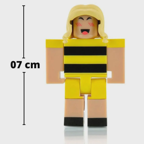 Boneco Roblox Avatar Shop Pack Figura Just Bee + Cód Virtual