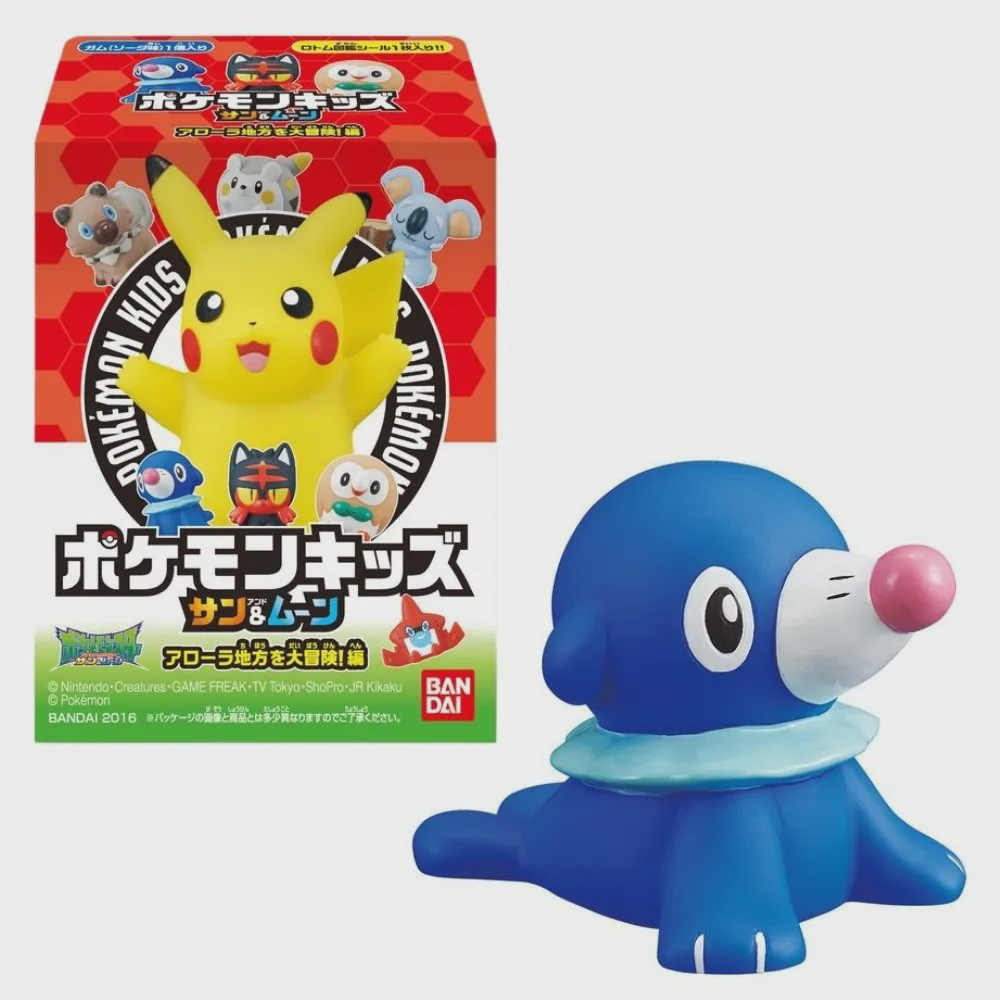 Boneco de pelúcia Popplio Pokémon 21cm