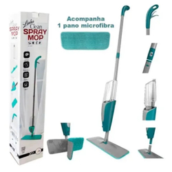 Mop Spray Esfregão Chão Rodo Magico Limpeza Com Reservatório Menor preço em Mop Spray Esfregão Chão Rodo Magico Limpeza Com Reservatório