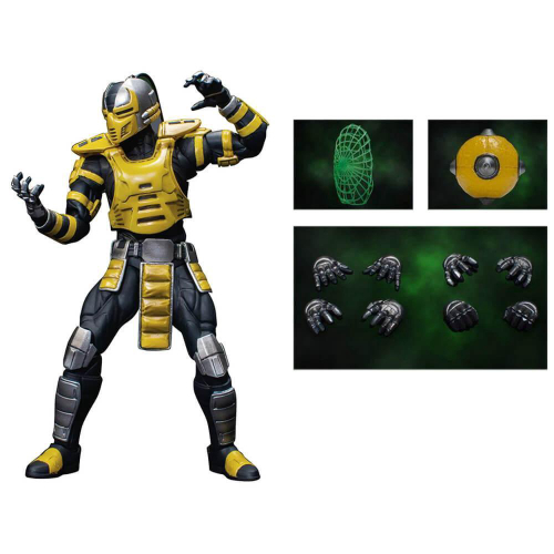 Cyrax 1 12 Scale Mortal Kombat Storm Collectibles em