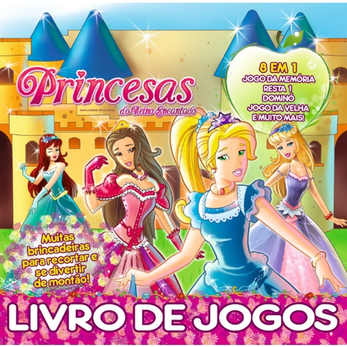 Princesas - Livro de jogos especial - Jogo da memória em Promoção na  Americanas