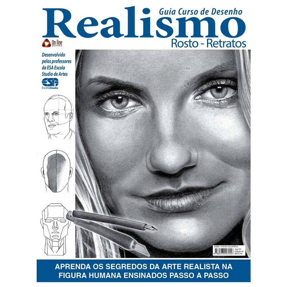 Como desenhar um rosto realista? - Desenhos Realistas