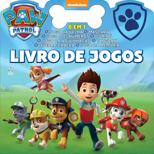 Patrulha canina - Livro de jogos em Promoção na Americanas