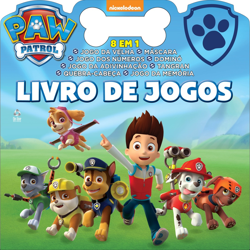 Patrulha canina - Livro de jogos em Promoção na Americanas