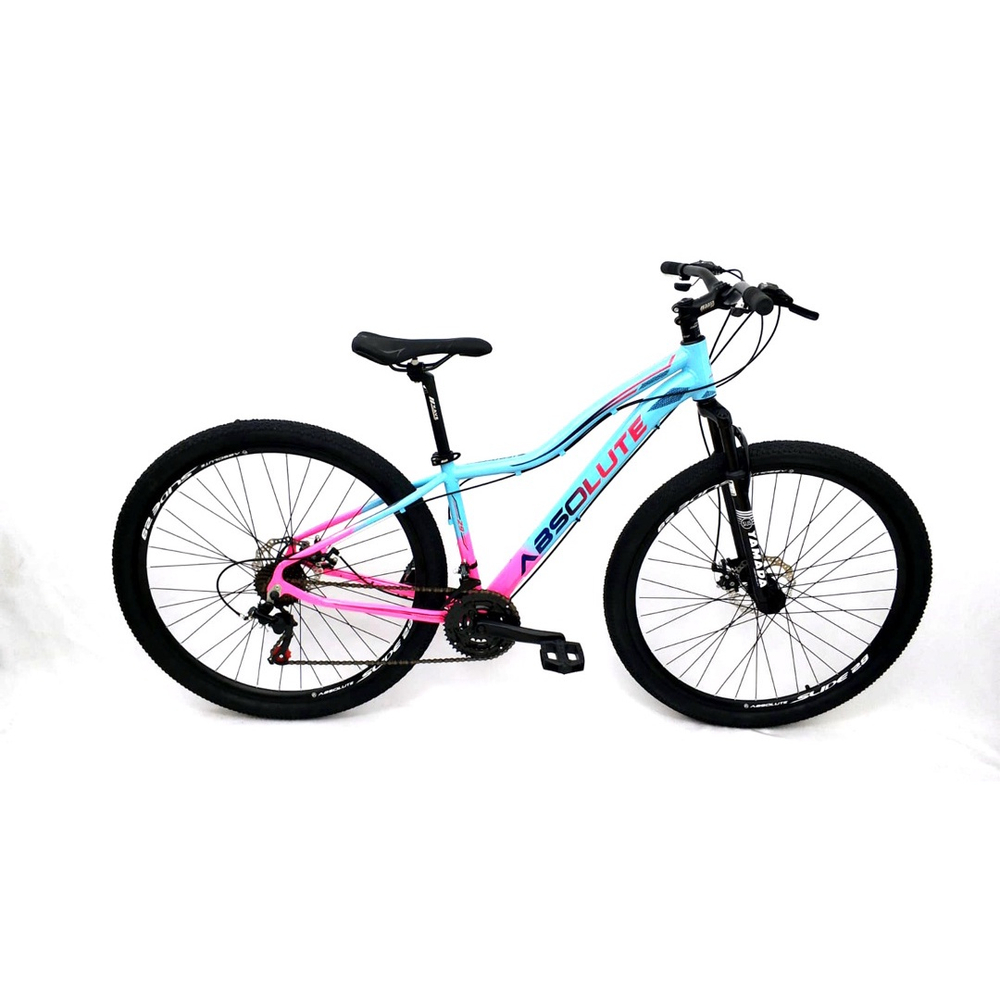 Bicicleta Absolute Hera Aro Quadro Alum Nio Azul E Rosa V