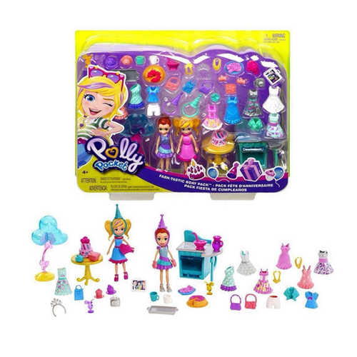 Boneca Polly Pocket Aventuras em Paris com Acessórios GKL61 - Mattel -  Lojas Rao