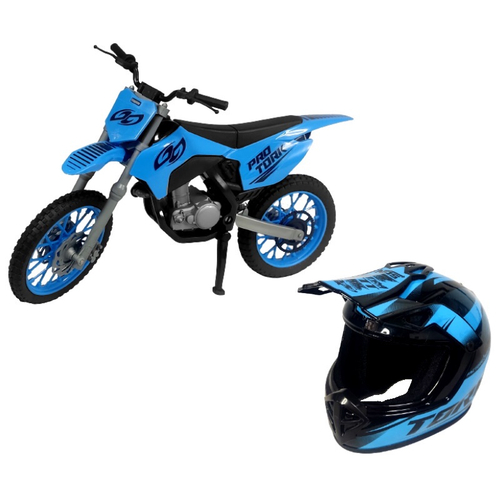 Moto de Brinquedo Infantil Menino Miniatura Realista Para Corrida Pro Tork  Pneu de Borracha - Usual Brinquedos - Caminhões, Motos e Ônibus de  Brinquedo - Magazine Luiza