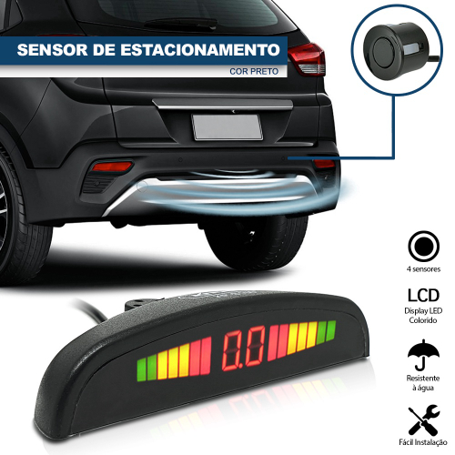 Sensor Estacionamento Ré Chevrolet Blazer 2010 2011 2012 Led