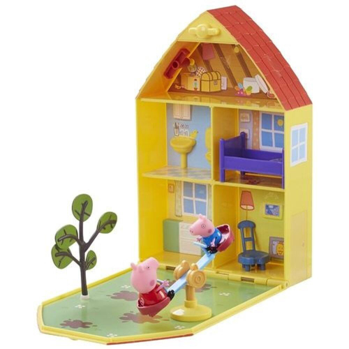 Peppa pig casa com jardim - dtc em Promoção na Americanas