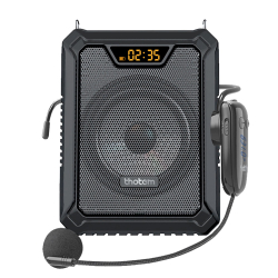 Amplificador de Voz Profissional Multifuncional Portátil - totem A20 - Microfone headset sem fio - Potência 25W Menor preço em Amplificador de Voz Profissional Multifuncional Portátil - totem A20 - Microfone headset sem fio - Potência 25W