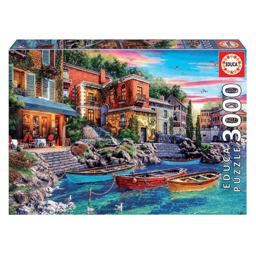 Quebra Cabeça Puzzle Casa no Lago 1000 peças 02963