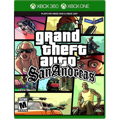 Gta Grand Theft Auto San Andreas Xbox 360 Midia Fisica - Outros Games -  Magazine Luiza