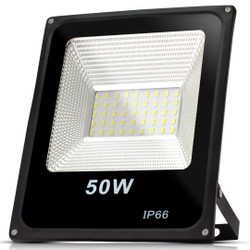 Kit 4 Refletor Led 50w Smd Bivolt Prova D'água Branco Frio Menor preço em Kit 4 Refletor Led 50w Smd Bivolt Prova D'água Branco Frio