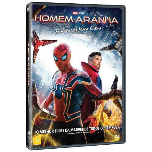 Kit 5 em 1 com DVD Marvel - Homem Aranha