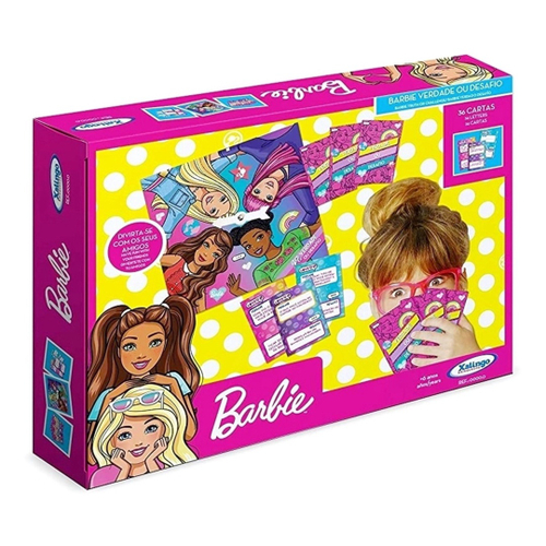 Jogo Infantil Barbie Verdade Ou Desafio Perguntas E Resposta no Shoptime