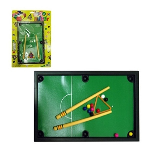 Jogo Mini Mesa Sinuca Bilhar Snooker Infantil Art Game