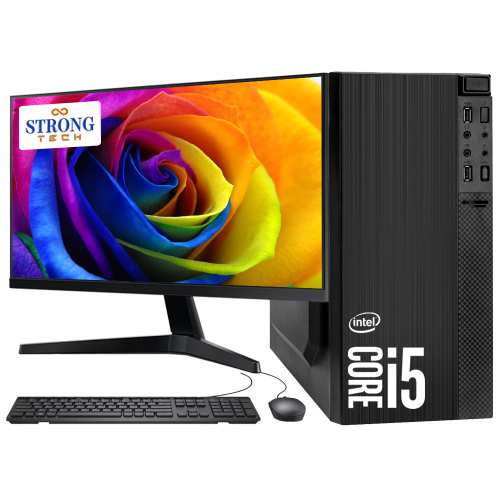 Computador completo pc intel core i5 8gb ssd 240gb monitor 19 hdmi