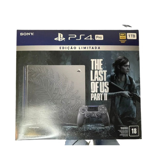 Console PlayStation 4 Pro 1TB Limited Edition The Last of Us Part ll - Game  Games - Loja de Games Online