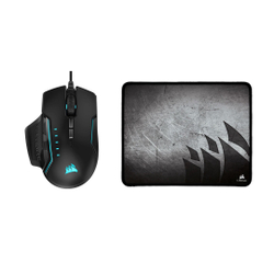 Kit 2X1 Gamer Corsair Mouse Glaive + Mousepad Mm300 é boa?