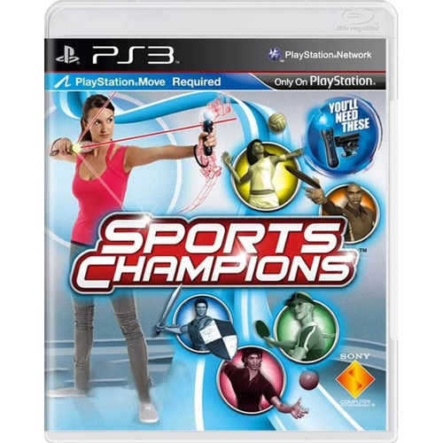 Jogo Original Sports Champions Playstation Ps3 Mídia Física Com 10